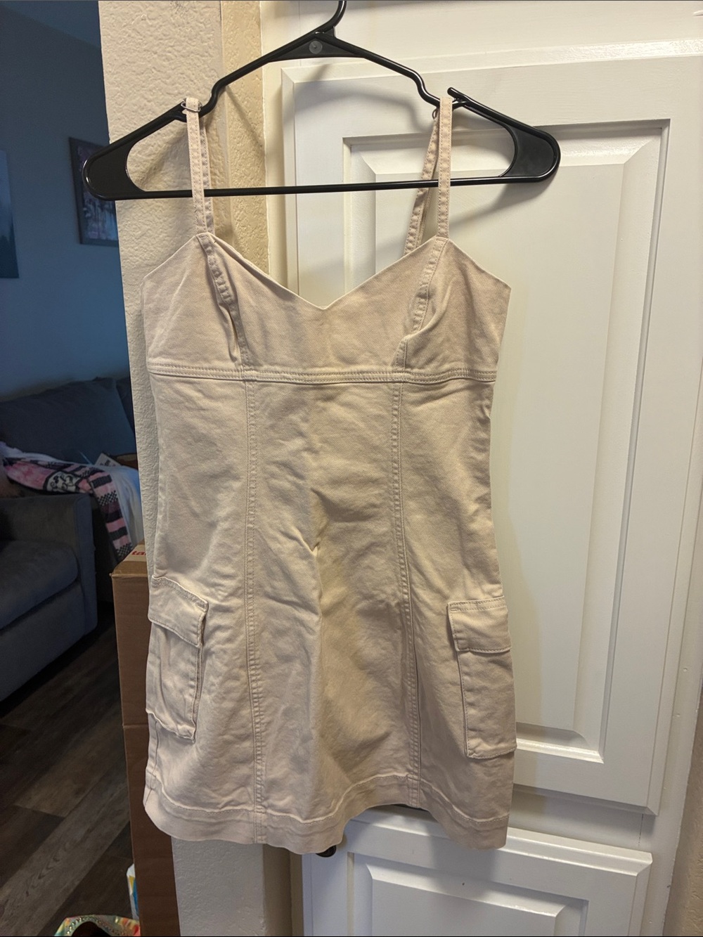 Cotton On light khaki Cargo Pocket Dress